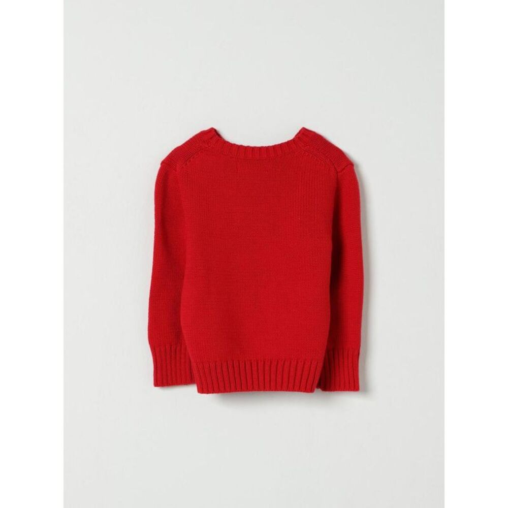 Polo Ralph Lauren Kids Bear Pullover Sweater Red Cardigans - Picture 2 of 3